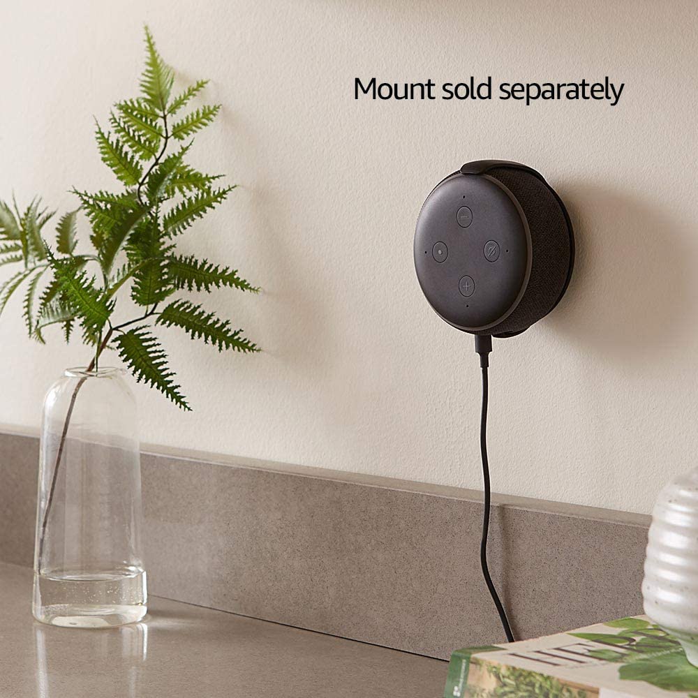 Echo Dot (3rd Gen) - Smart speaker with Alexa - Charcoal Echo Dot (3rd Gen) - Smart speaker with Alexa - Charcoal